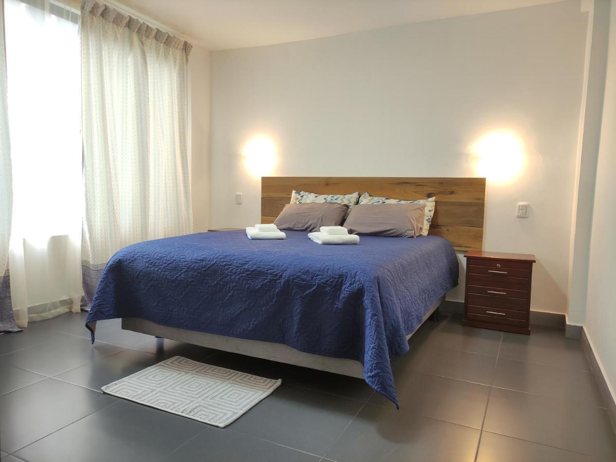 Elegante apartamento con vistas al volcán Tunguraua Baños Exterior foto