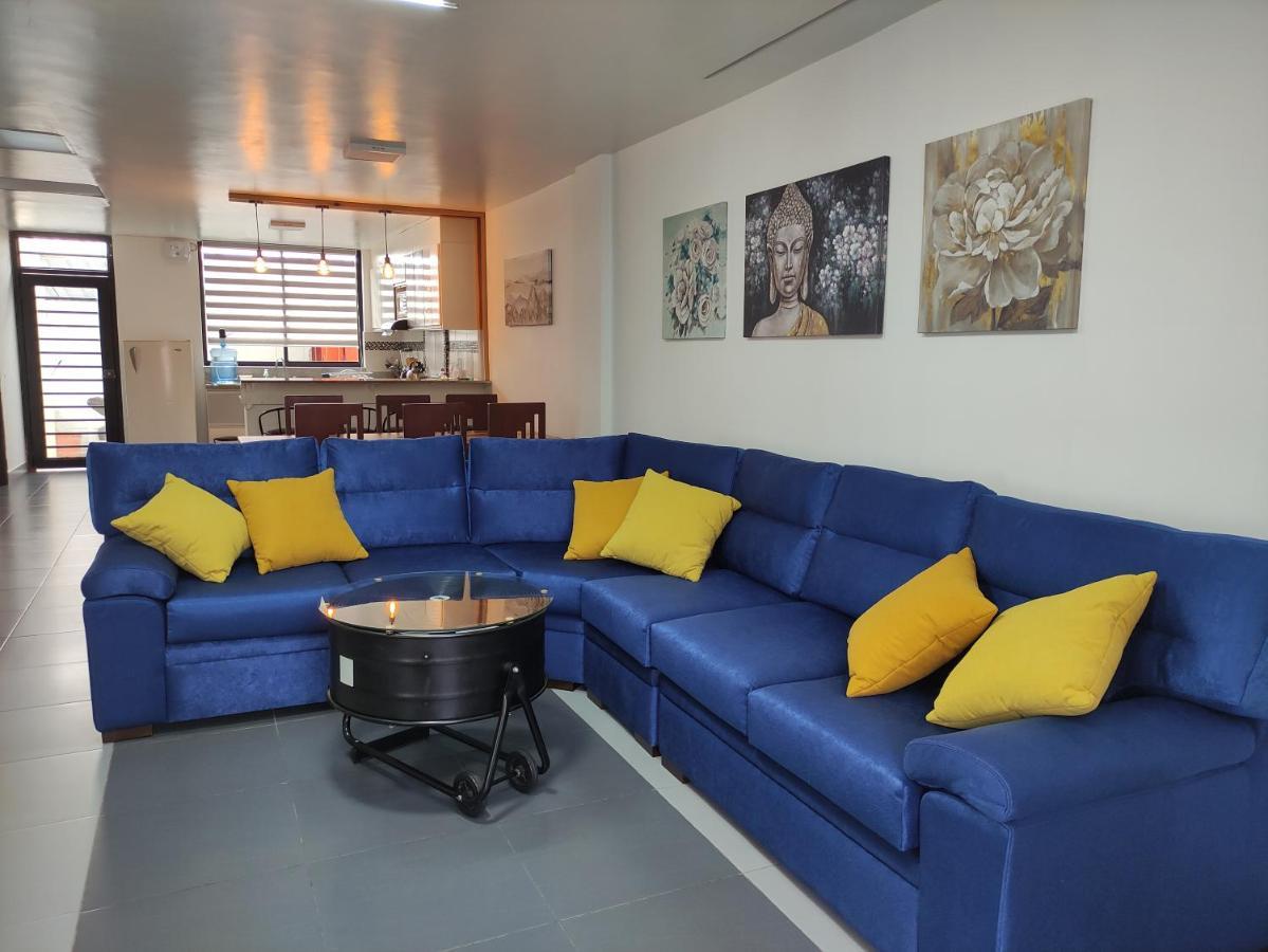 Elegante apartamento con vistas al volcán Tunguraua Baños Exterior foto